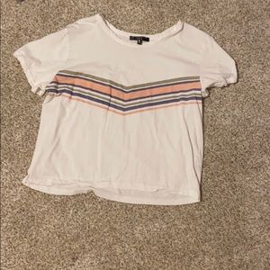 Never worn, striped tee
